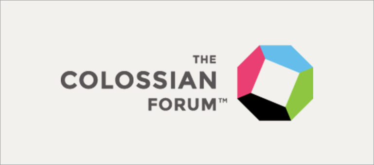 The organization logo for The Colossian Forum Here