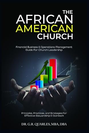 The cover of The African American Church: Financial Business & Operations Management Guide For Church Leadership Here